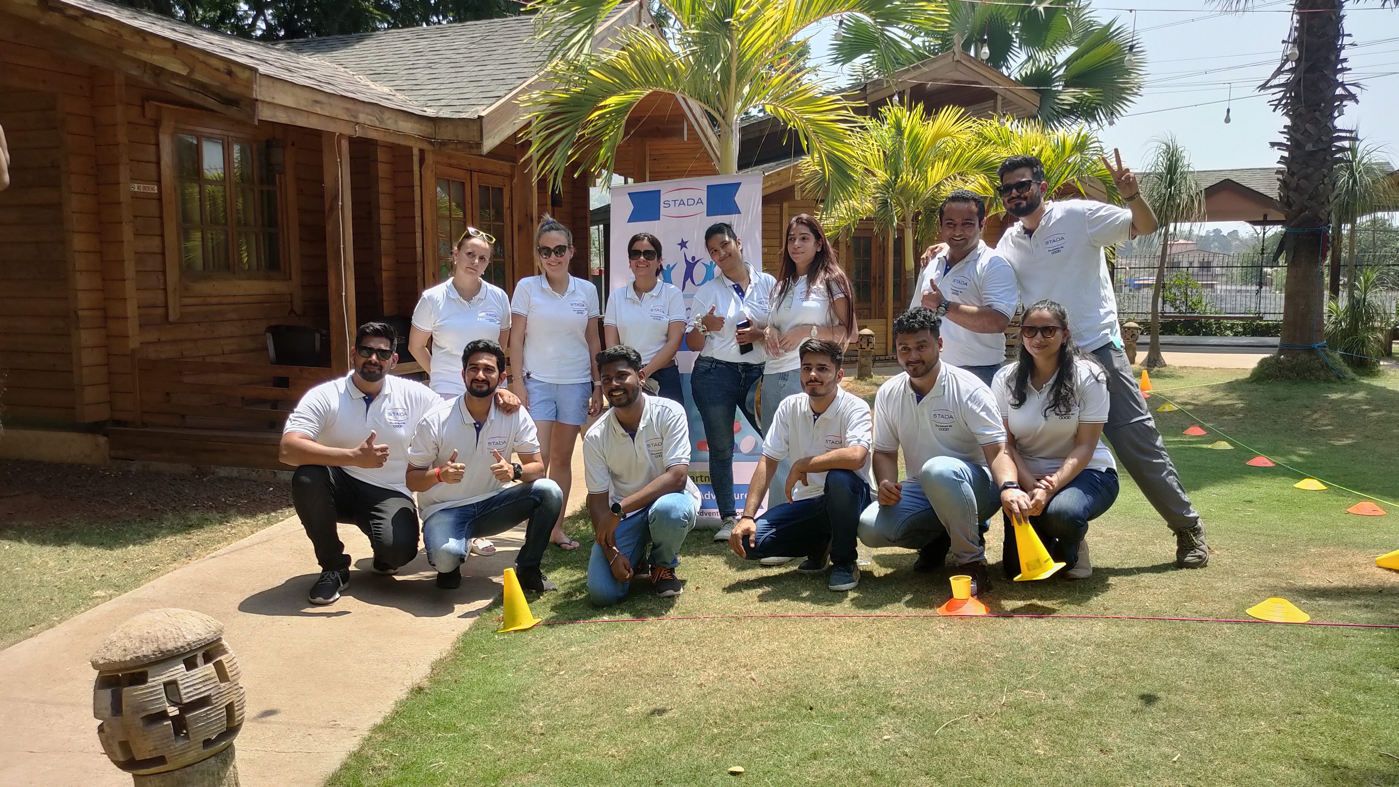 Corporate team bonding activity