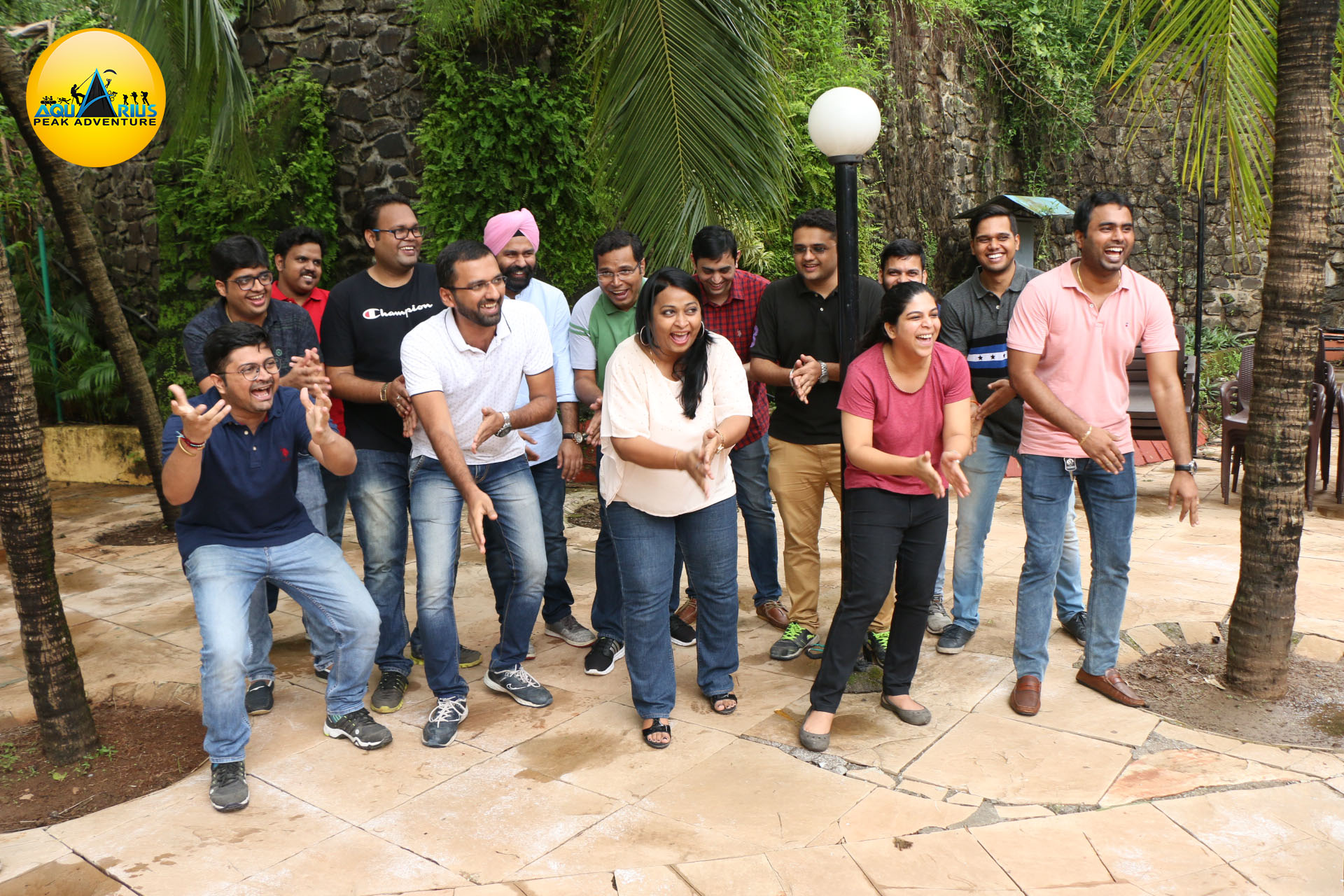 Corporate team bonding activity